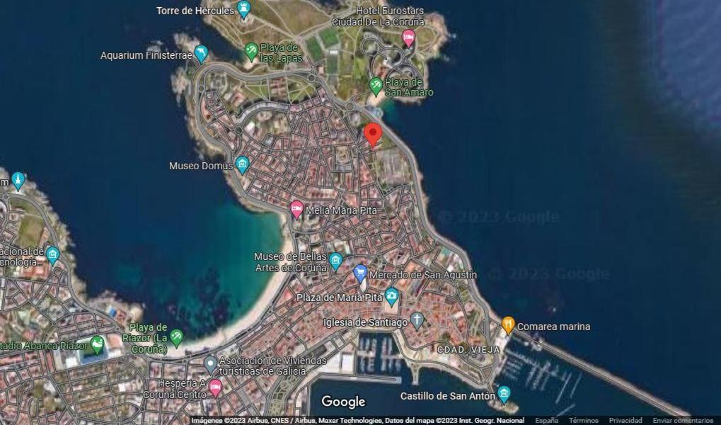 San Amaro Beach 1 By Thebluewaveapartments Com A Coruña Eksteriør billede